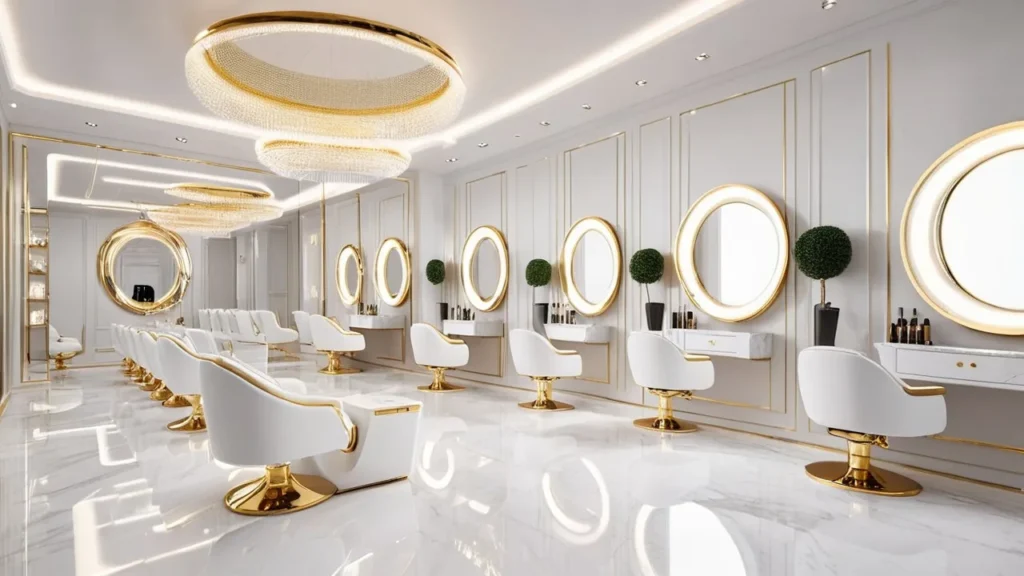 Bright and elegant nail salon in Pennsylvania specializing in acrylic nails